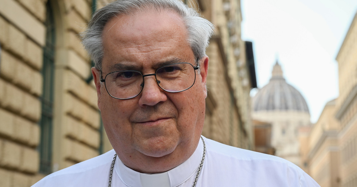 El cardenal Ángel Rossi durante una ceremonia religiosa