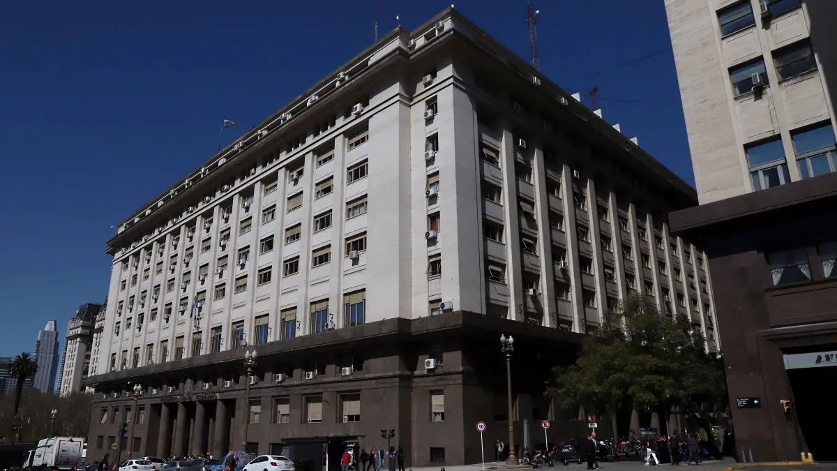Edificio del Ministerio de Economía en Buenos Aires