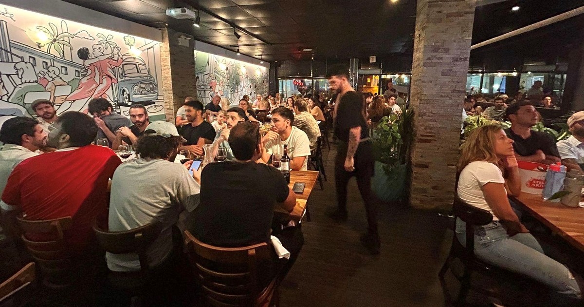 Fachada del restaurante New Campo Argentino en Miami