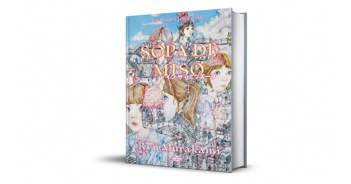 Portada de la novela Sopa de miso de Ryū Murakami