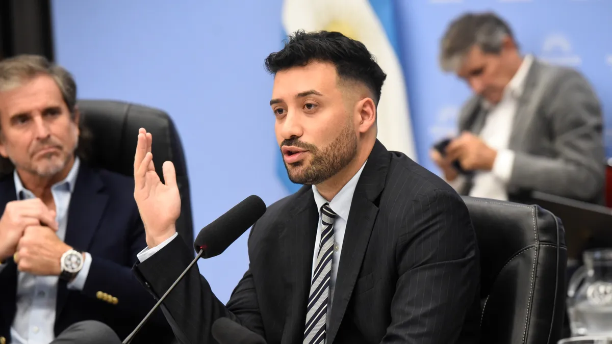 Sesión de la Cámara de Diputados en el Congreso argentino