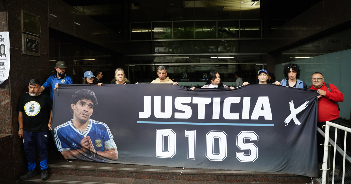 Fachada de los tribunales de San Isidro donde se realiza el juicio por la muerte de Maradona