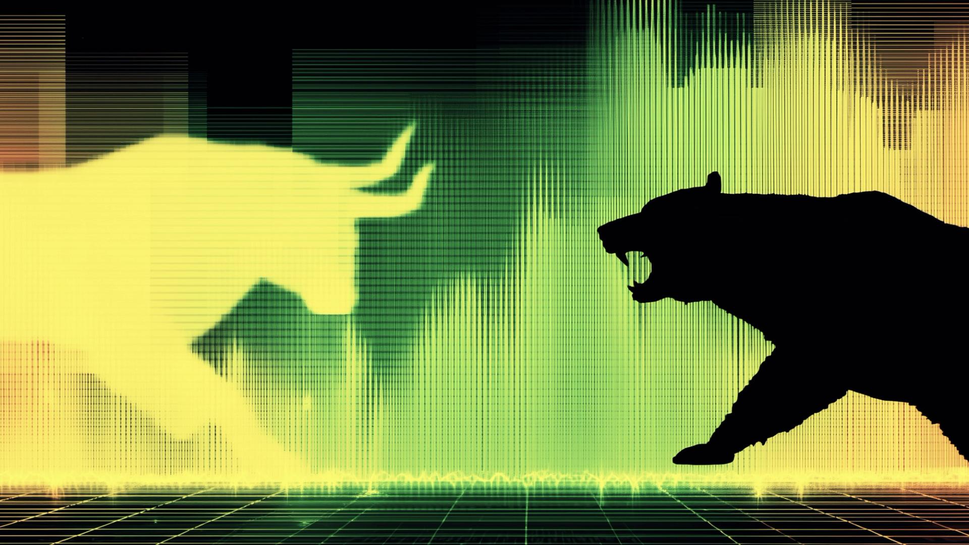 Gráfico de bitcoin con tendencia alcista