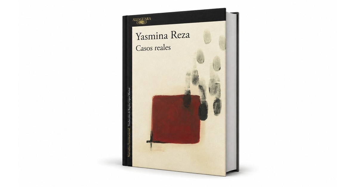 Yasmina Reza en un evento literario