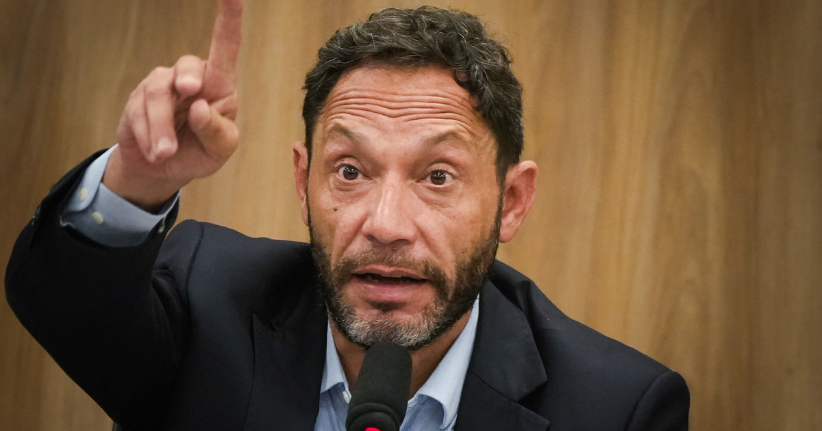 Maximiliano Ferraro hablando en el Congreso