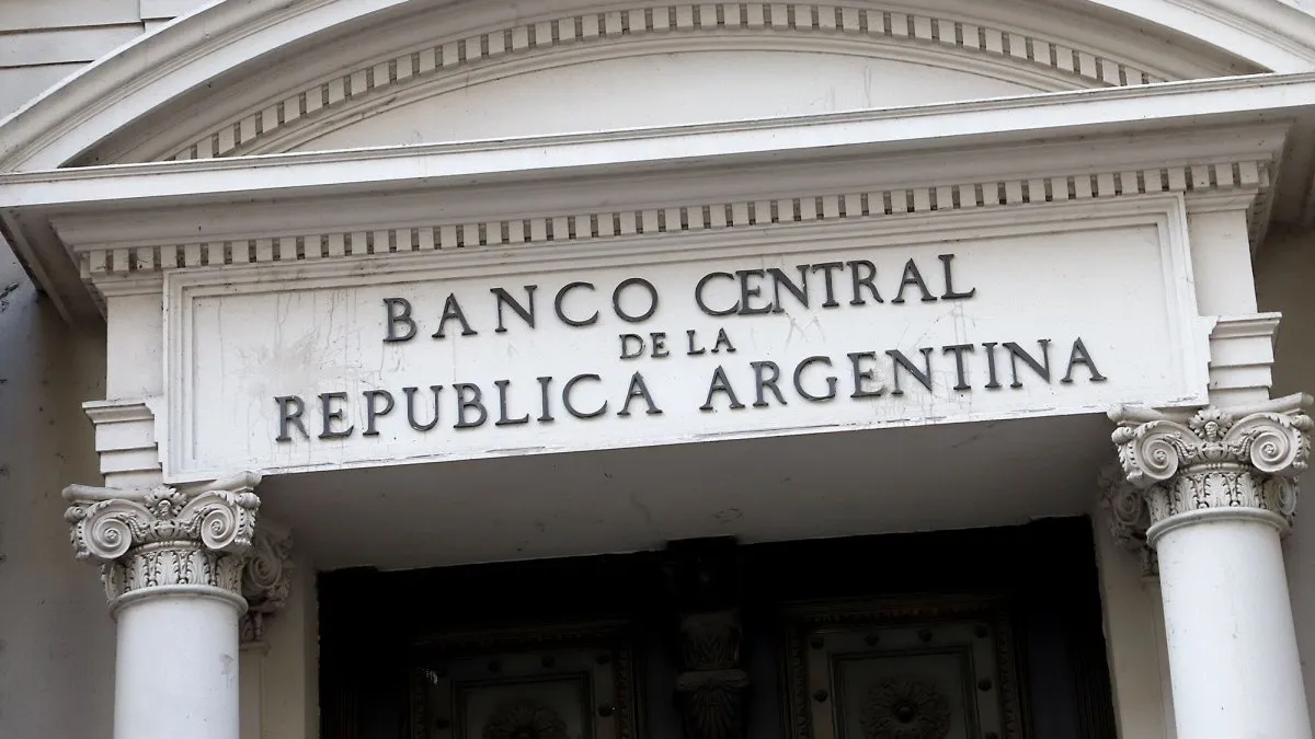 Fachada del Banco Central de la República Argentina