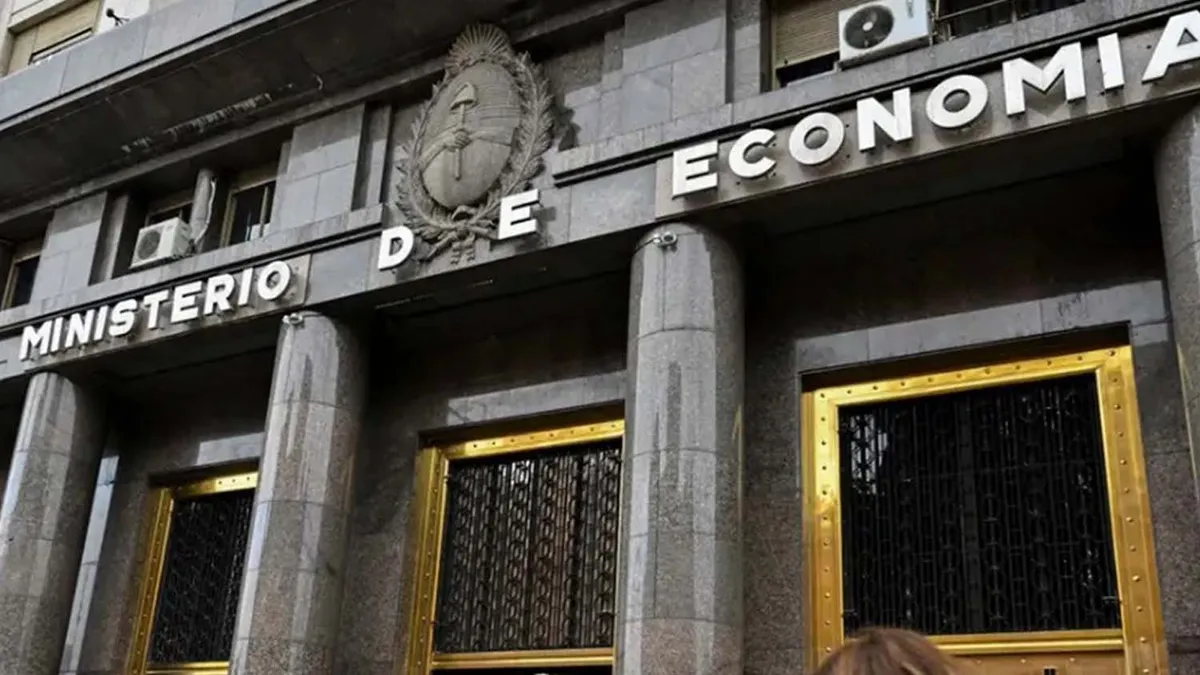 Edificio del Ministerio de Economía en Buenos Aires