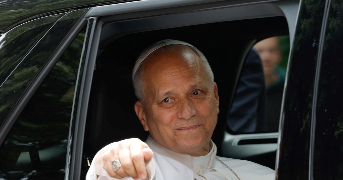 Papa León XIV durante una audiencia en el Vaticano