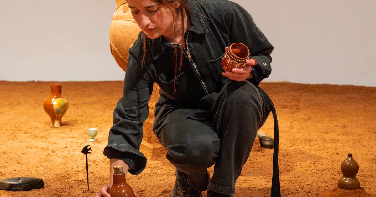 Carolina Jozami en la Whitechapel Gallery de Londres