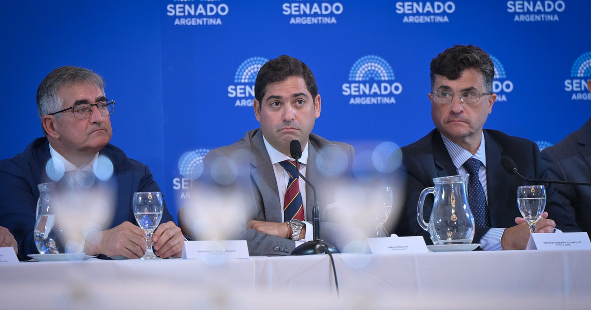 Senado argentino durante sesión de pliegos judiciales