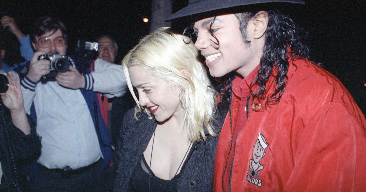 Michael Jackson y Madonna en sus épocas de mayor éxito