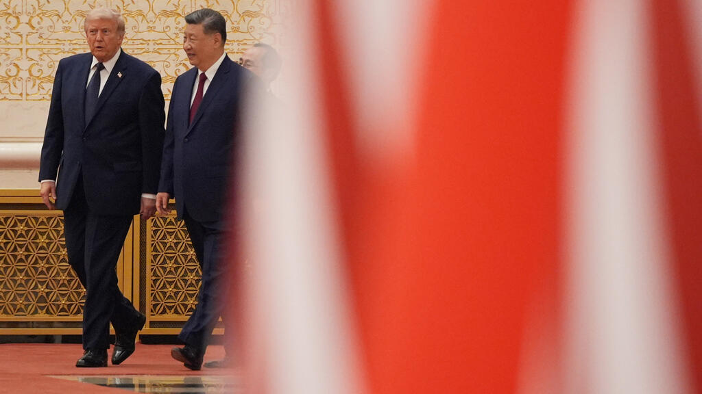 Donald Trump y Xi Jinping reunidos en Pekín durante la visita oficial