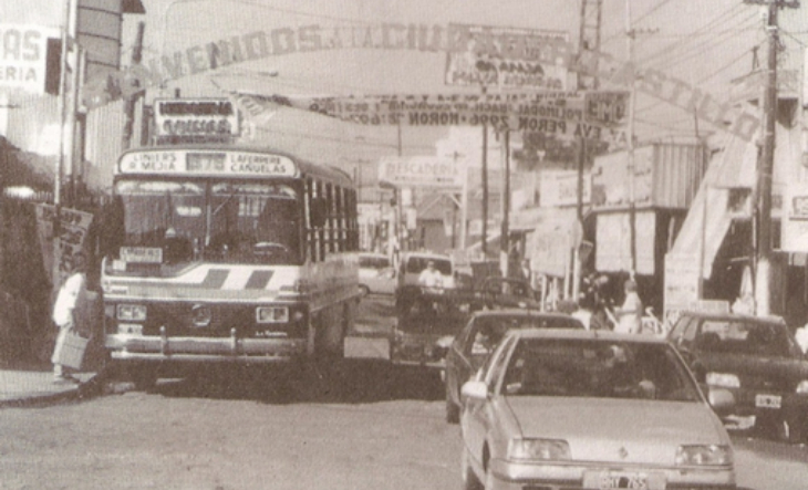 Estación de tren Rafael Castillo en sus primeros años
