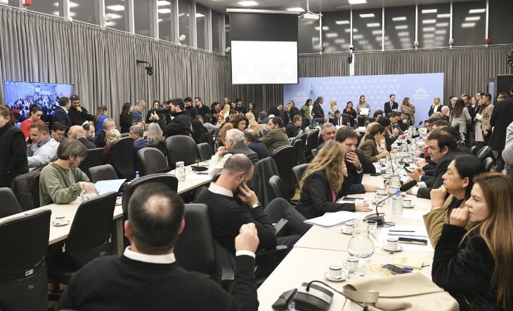 Sesión de comisiones en la Cámara de Diputados