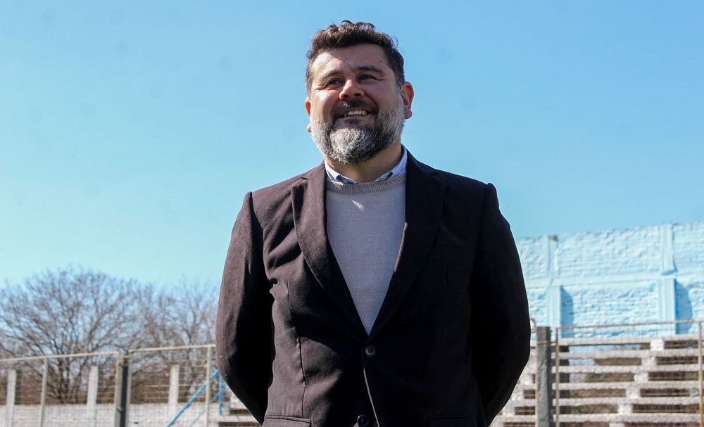 Marcelo Gómez, presidente del Club Social y Deportivo Liniers