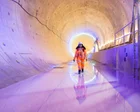 Tren de alta velocidad HS2 en una estación británica