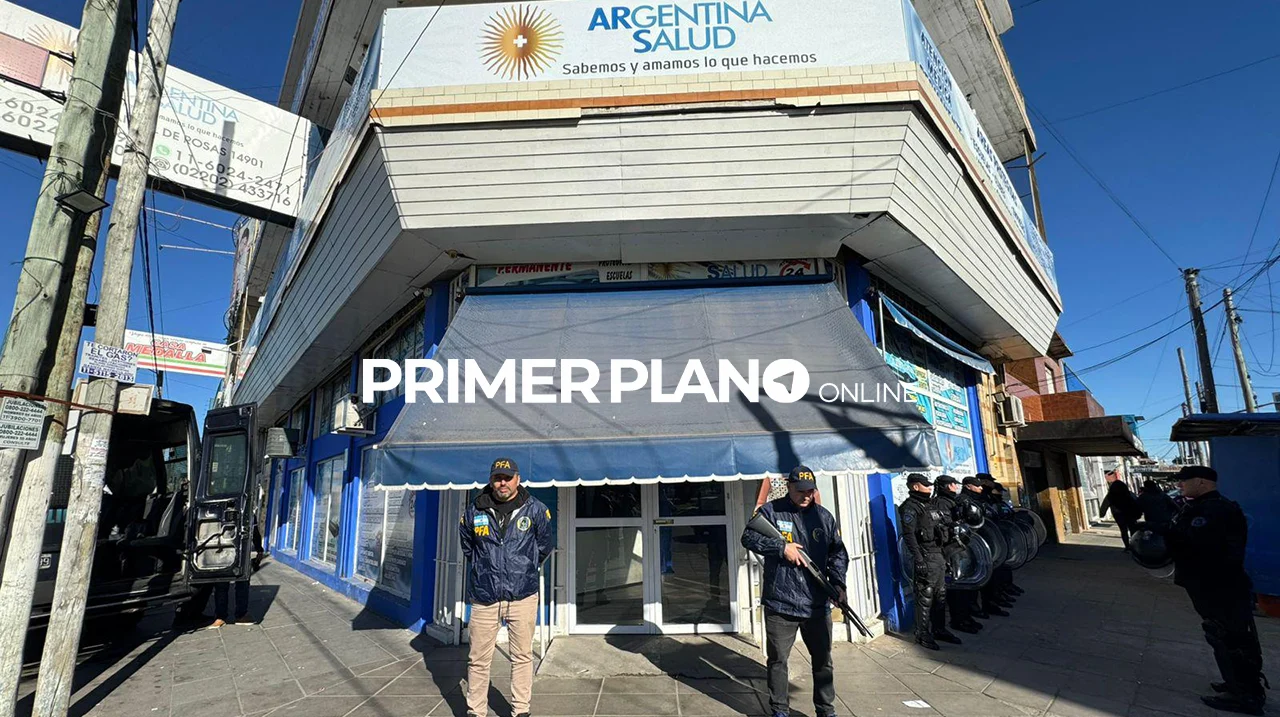 Allanamiento policial en un centro médico de La Matanza