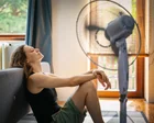 Edificios en Londres con ola de calor