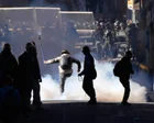 Manifestantes y policías enfrentados en las calles de La Paz, Bolivia