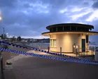 Vista de la playa de Bondi en Sídney, Australia