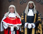 David Lammy y Sue Carr en reunión del consejo de diversidad judicial