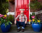 Stephen Whittle en el Chelsea Flower Show