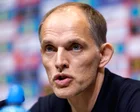 Thomas Tuchel durante un partido de la selección inglesa
