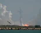 Cohete Starship de SpaceX despegando desde Texas