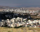 Mapa de Cisjordania con asentamientos israelíes marcados