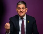 David Miliband habla en un evento