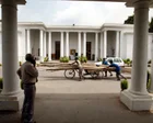 Fachada del Delhi Gymkhana Club en Nueva Delhi