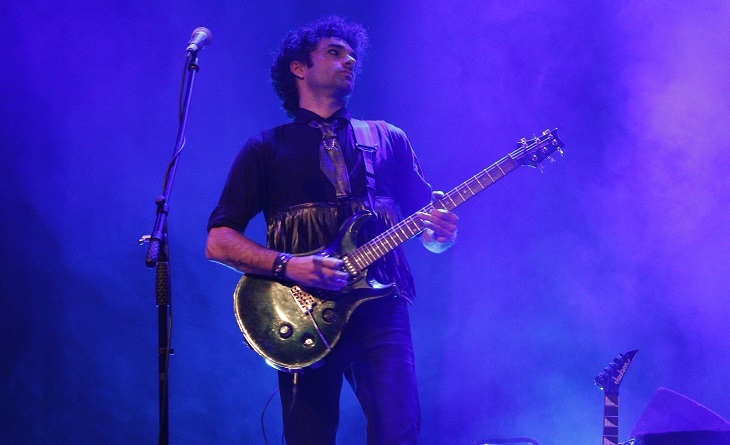 Banda El cuarto Soda en el escenario del Teatro Universidad