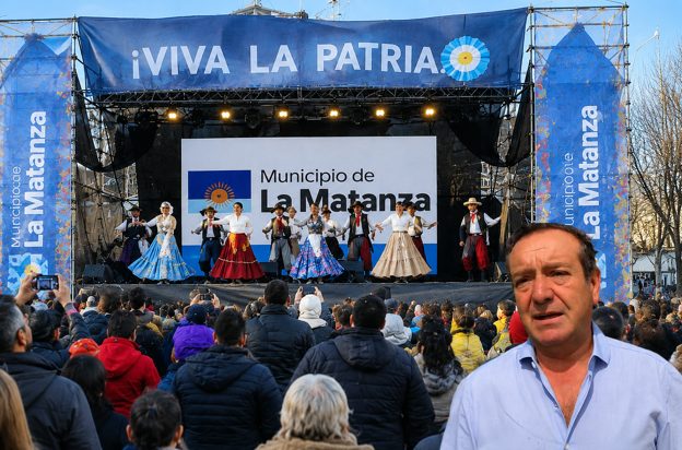 Festejos patrios en La Matanza con ferias y espectáculos folclóricos