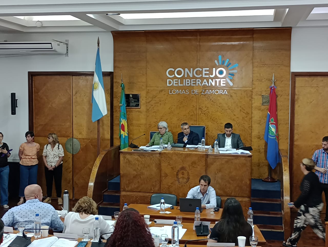 Sesión del Concejo Deliberante de Lomas de Zamora