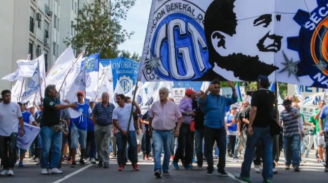Reunión de la CGT con dirigentes sindicales