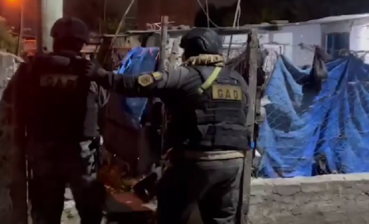 Calle Colonia y Adolfo Berro en San Justo, lugar del crimen