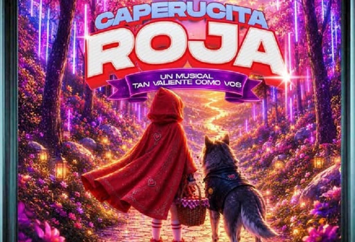 Escena del musical Caperucita Roja en el Teatro Universidad