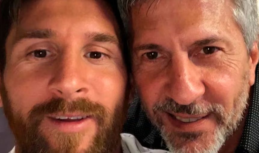 Jorge Messi en un evento público