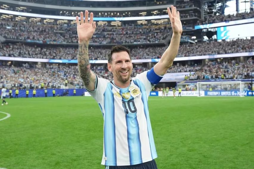 Jugadores de la Selección Argentina celebrando un gol en el Mundial 2026