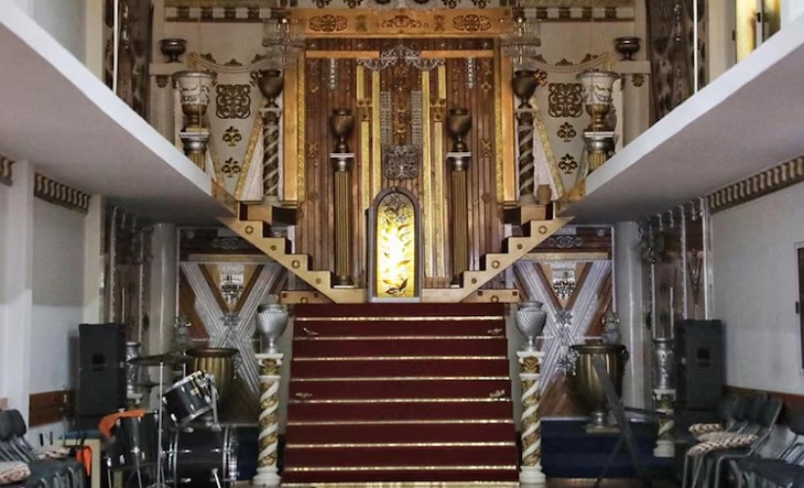Fachada del Templo Filadelfia en San Justo