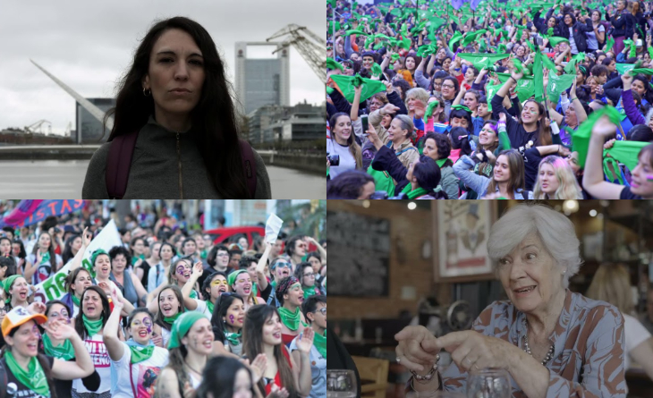 Captura de la plataforma BAFILMA con películas sobre Ni Una Menos