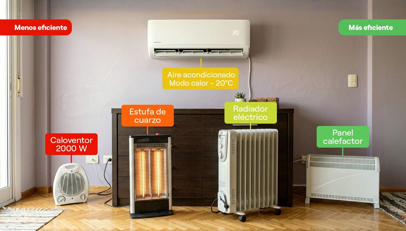 Persona ajustando termostato de calefaccion en hogar