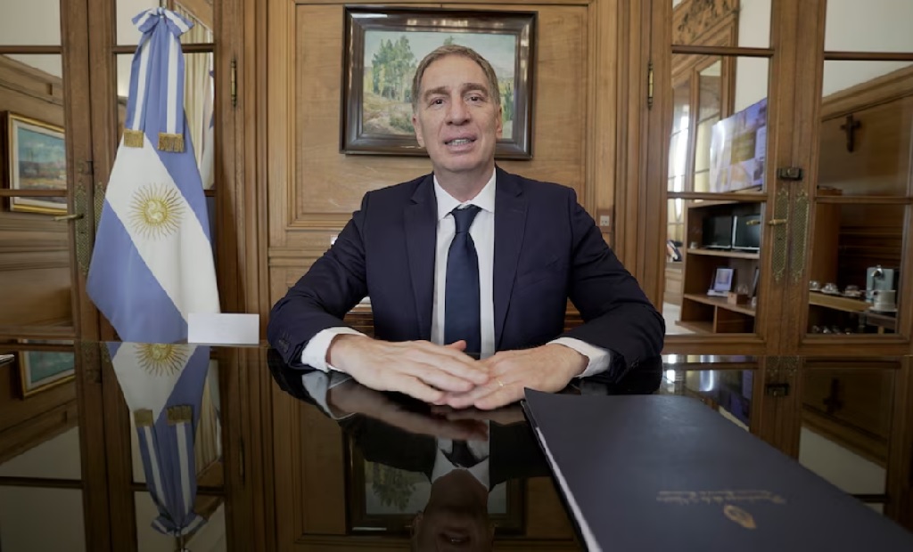 Diego Santilli en una entrevista
