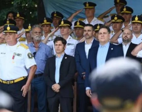 Policías bonaerenses en formación