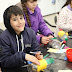 Niños jugando en el Polideportivo Alberto Balestrini de La Matanza