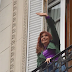 Cristina Kirchner habla en una conferencia de prensa