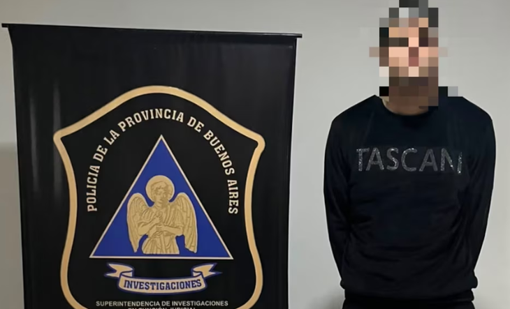 Detención de Carlos Pérez en San Justo por el crimen de Laura Susseret