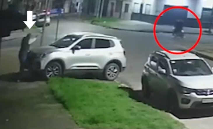 Esquina de calles Millán y Mariquita Sánchez de Thompson en Ciudad Madero