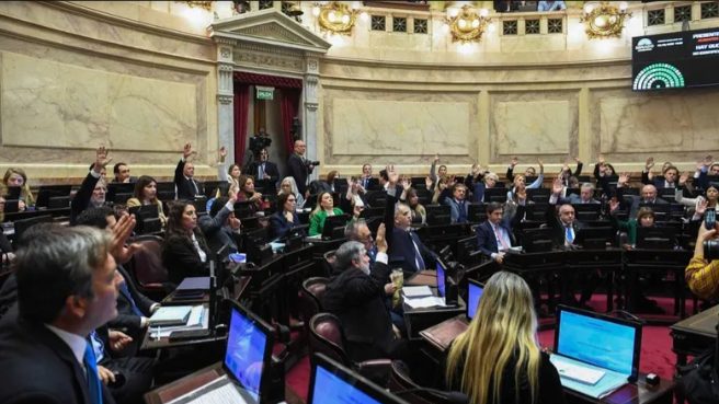 Senado argentino en sesión