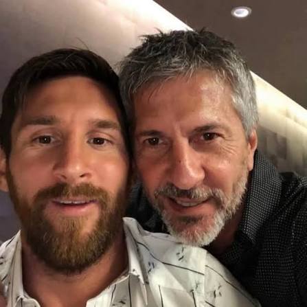 Jorge Messi, padre de Lionel Messi, en un evento público